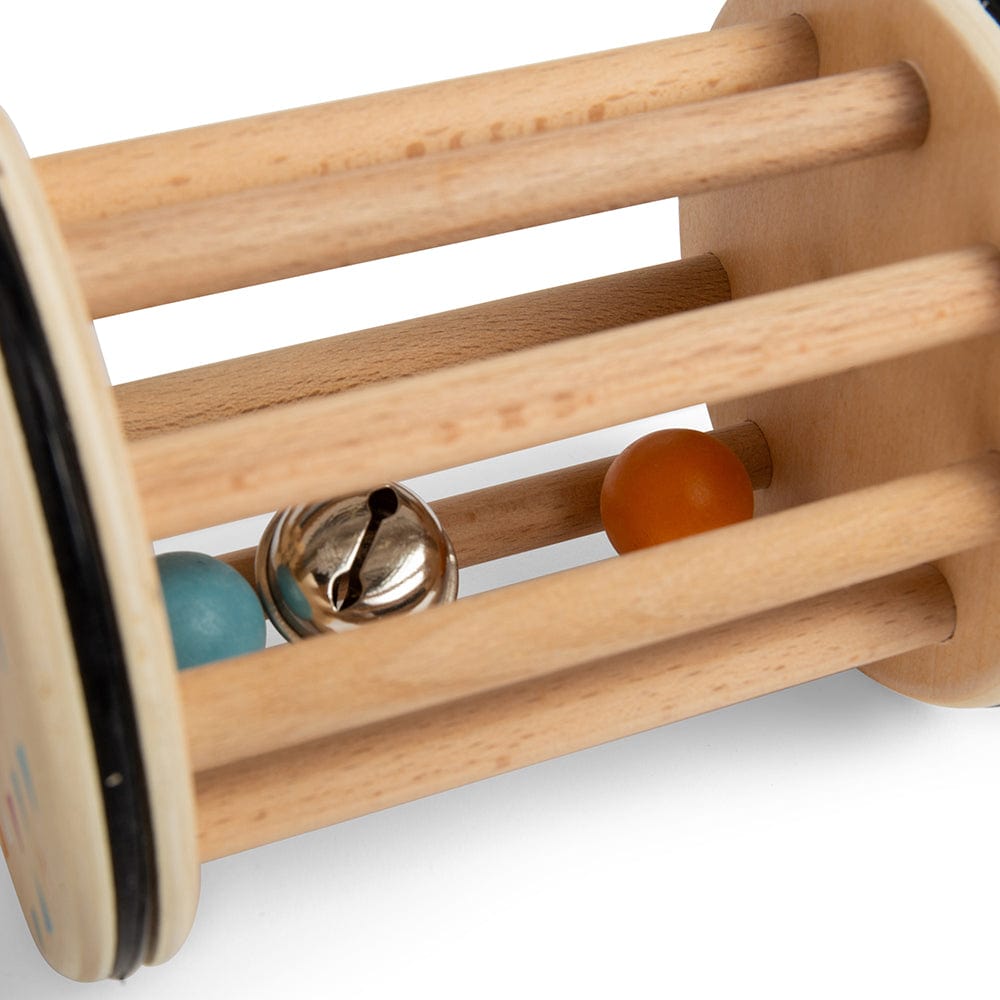 Bigjigs Toys Musical Toys Bigjigs Toys Wooden Push Along Musical Roller