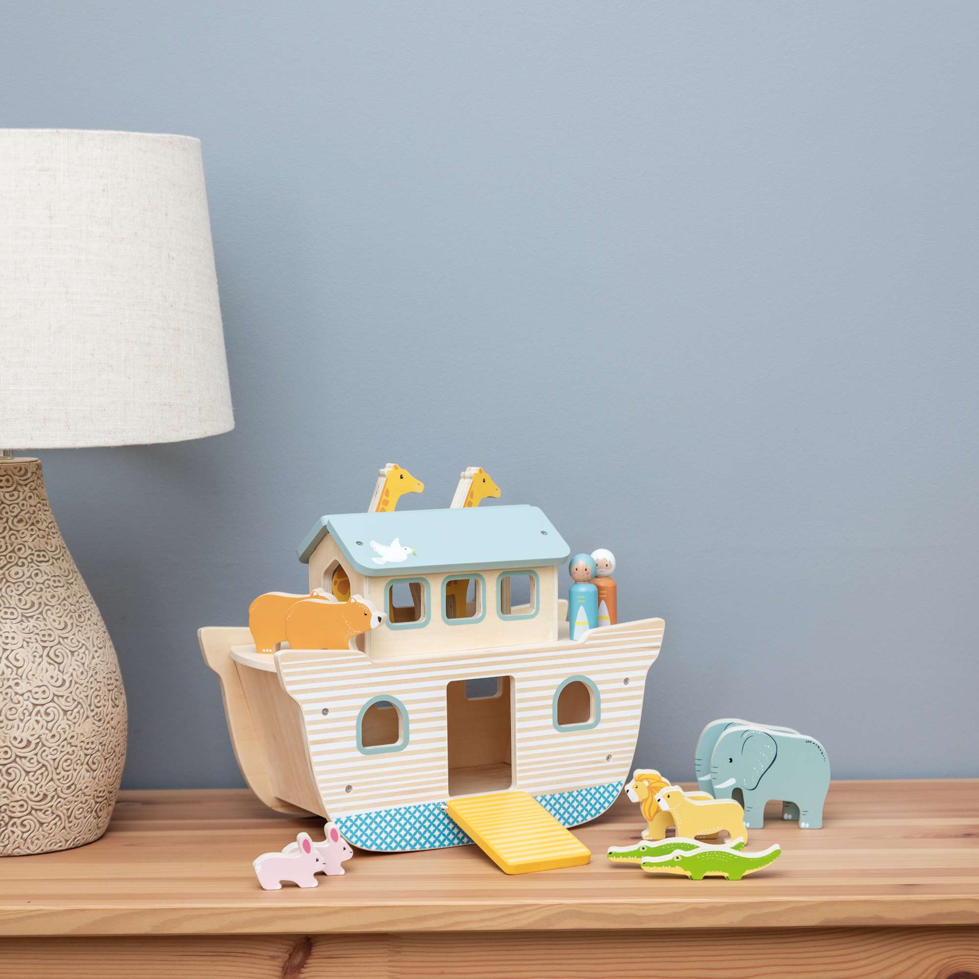 Bigjigs Toys Noah's Ark Toy Bigjigs Toys Sustainable Wooden Noah's Ark