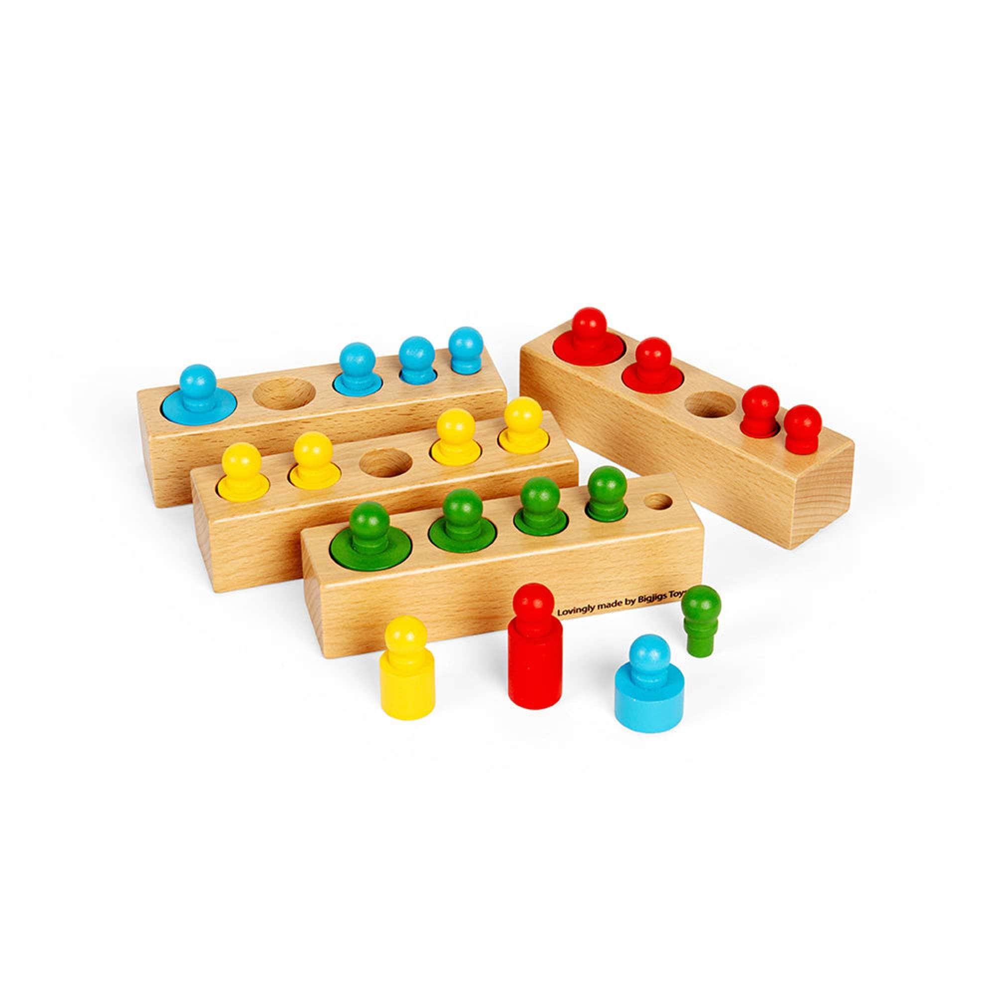 Bigjigs Toys Peg Blocks Bigjigs Toys Peg Blocks