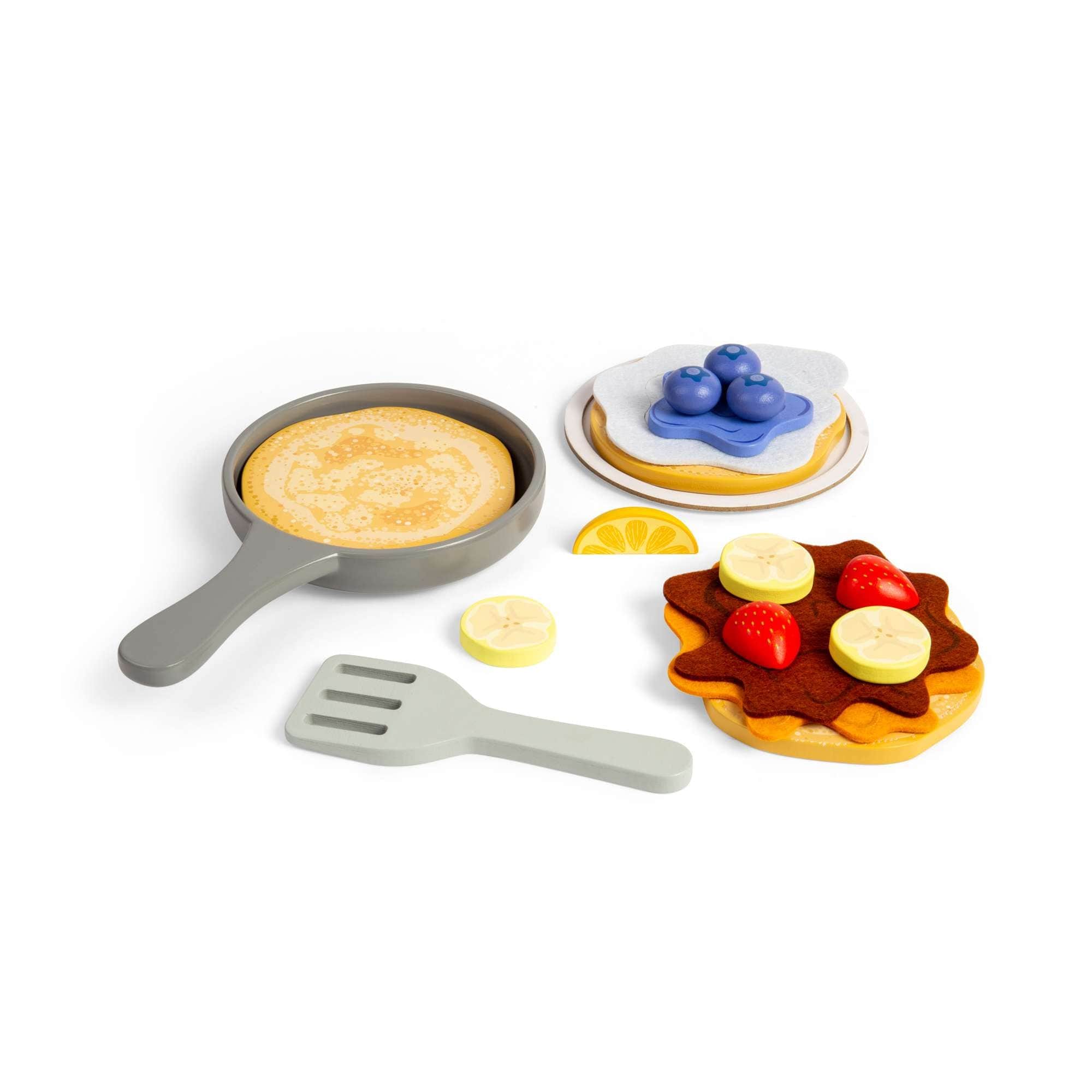 Bigjigs Toys Play Food Bigjigs Toys Pancake Set