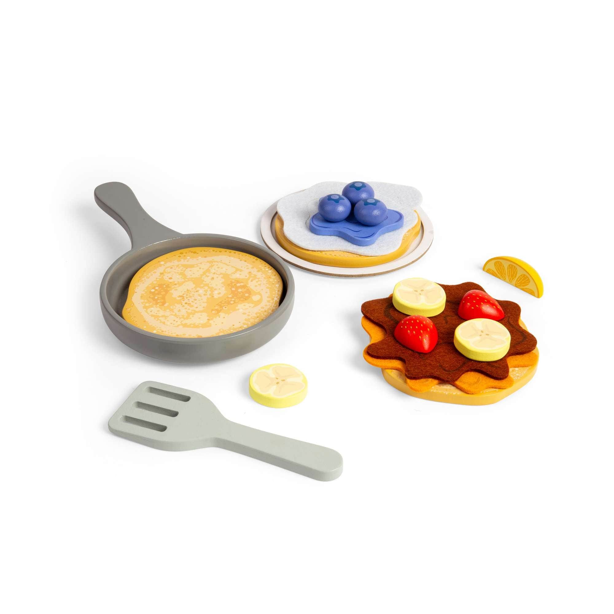 Bigjigs Toys Play Food Bigjigs Toys Pancake Set