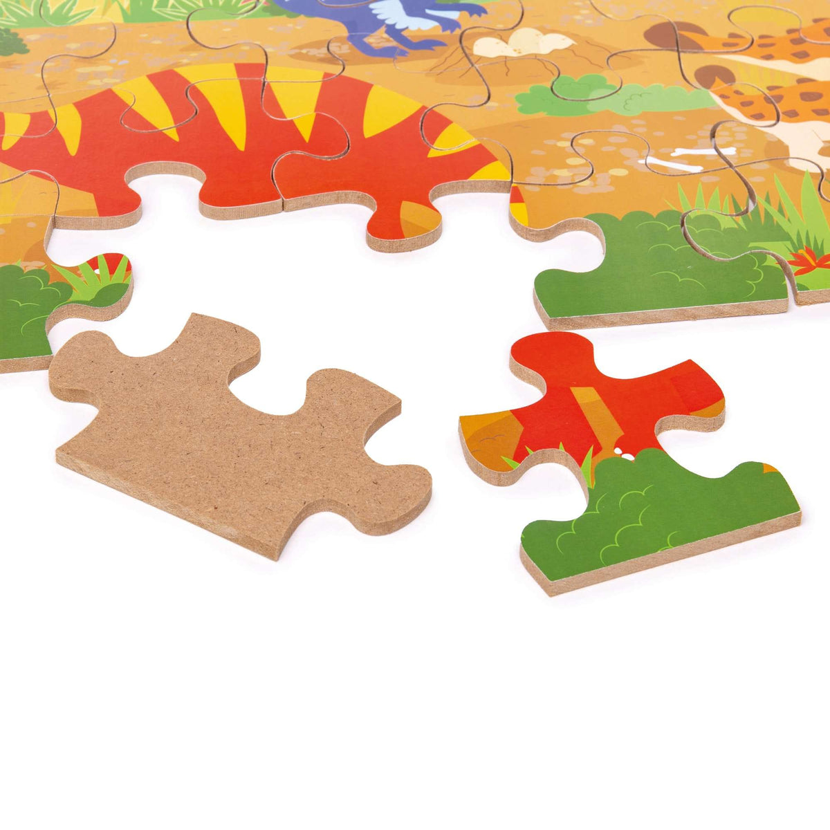 Bigjigs Toys Puzzle Bigjigs Toys Dawn of the Dinosaur Floor Puzzle - 48 Pieces
