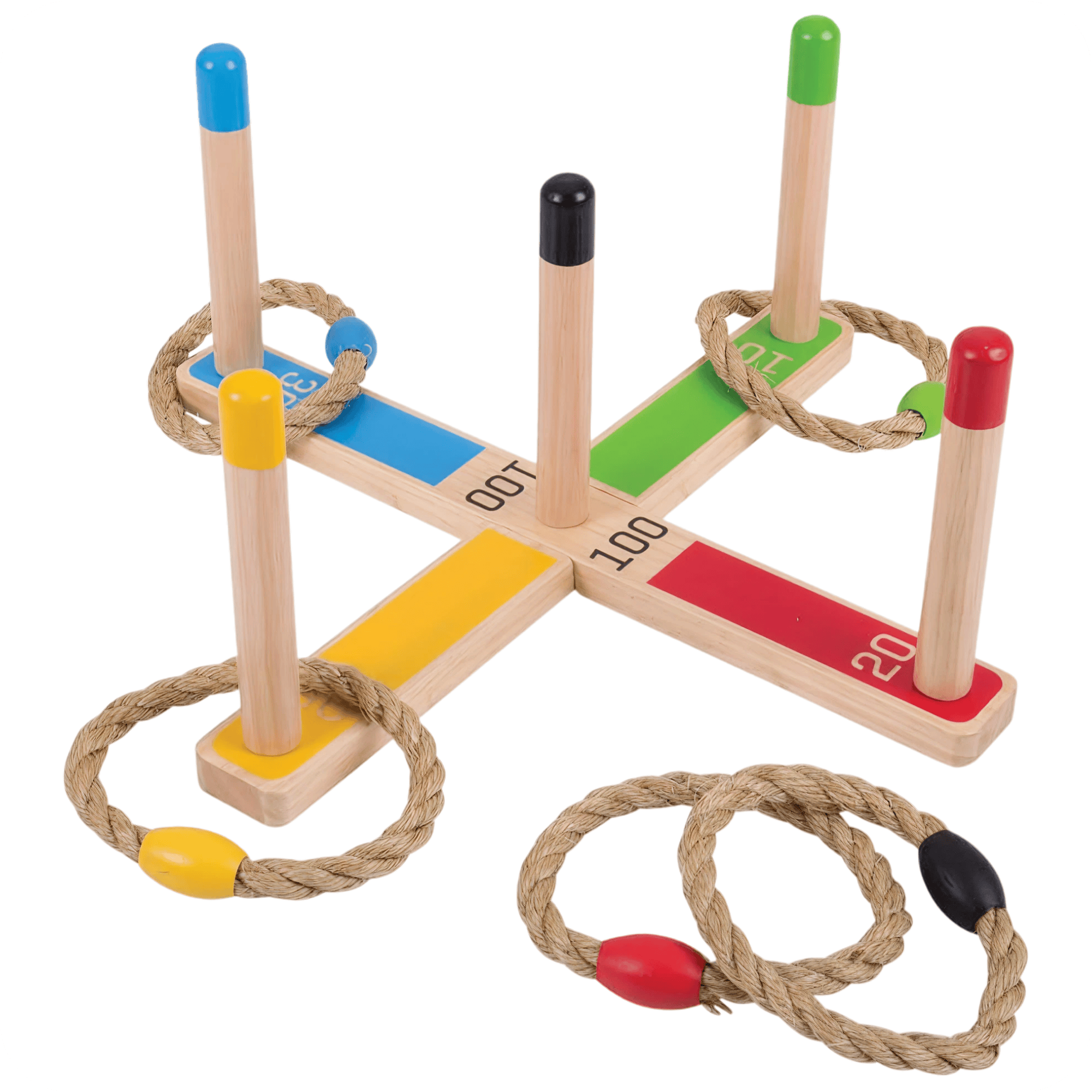 Bigjigs Toys Quoits Games Bigjigs Toys Wooden Quoits Game