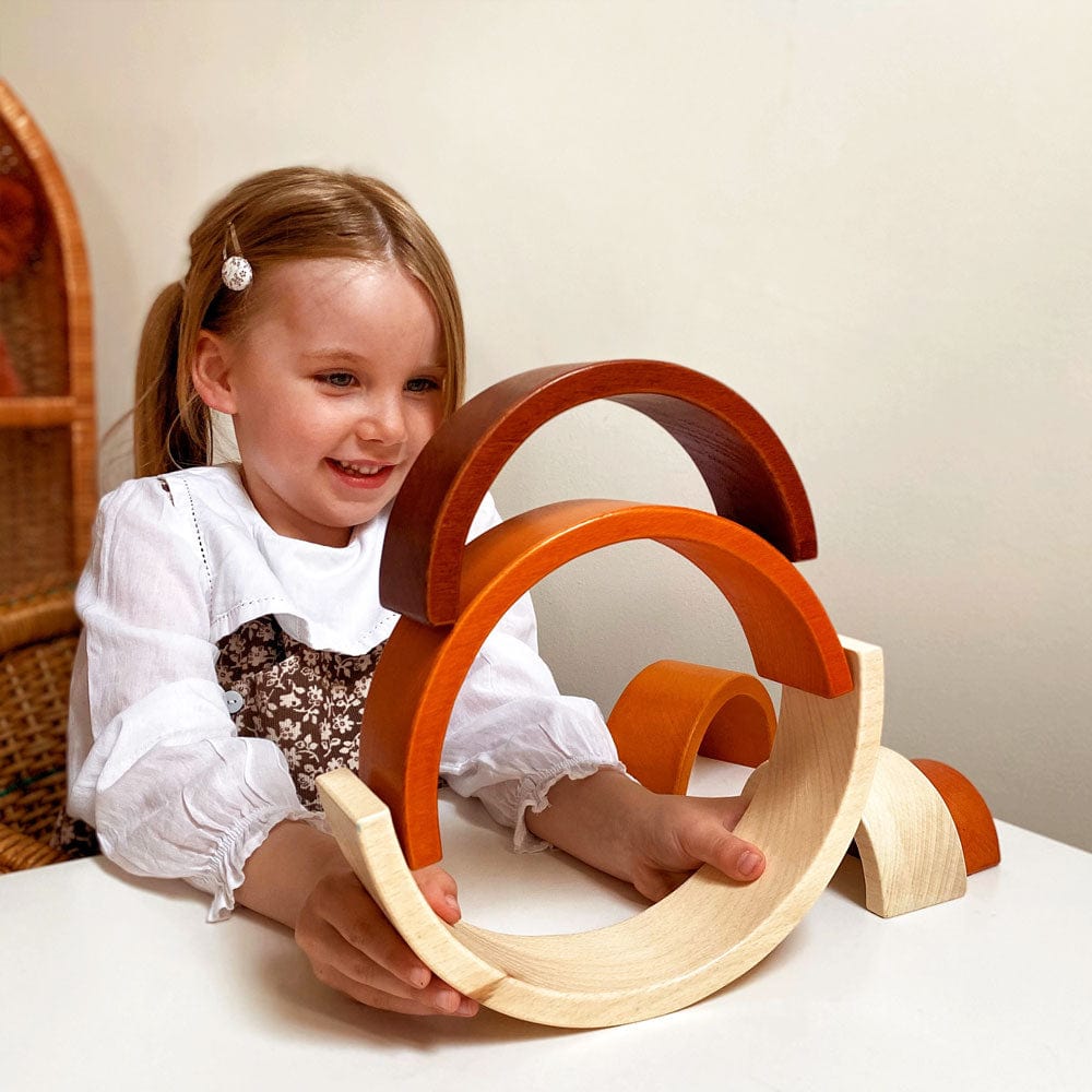 Bigjigs Toys Rainbow Stacking Toy