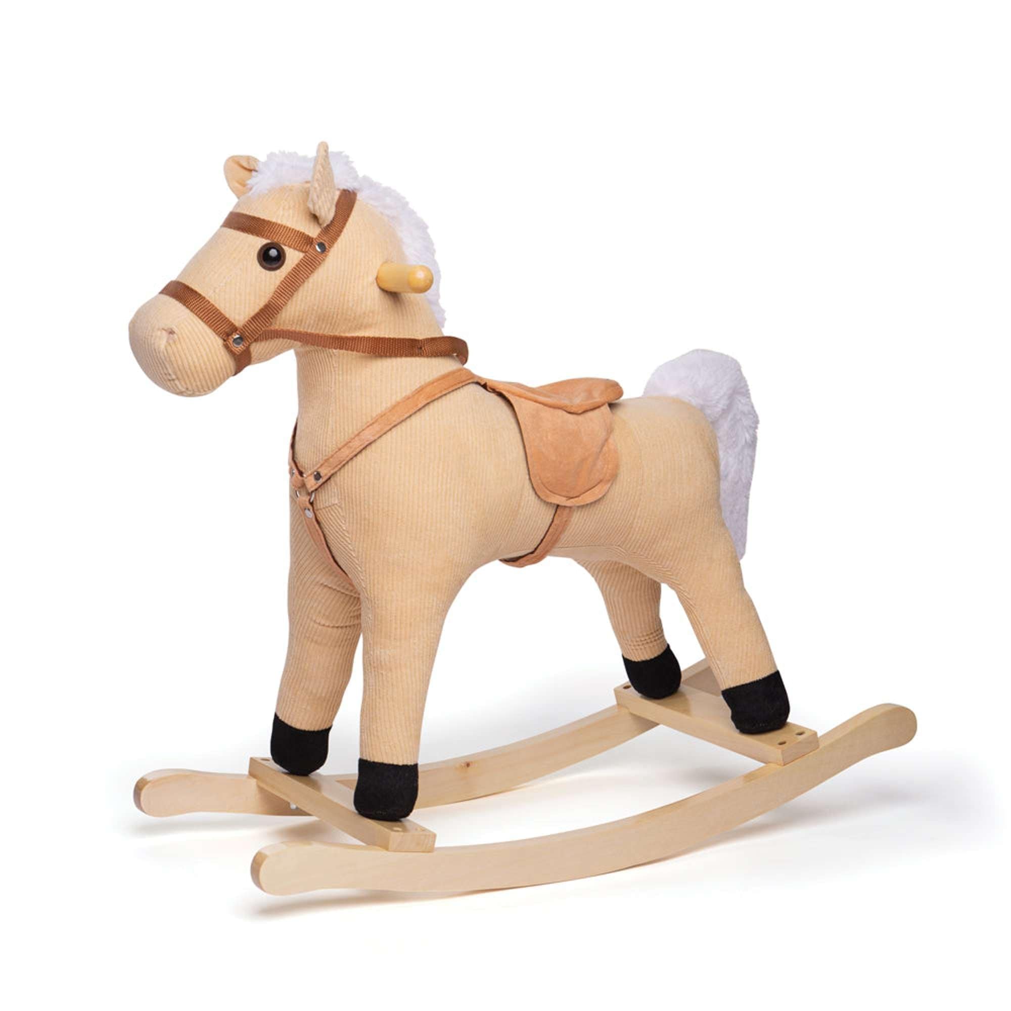 Bigjigs Toys Rocking Horse Bigjigs Toy Cord Rocking Horse
