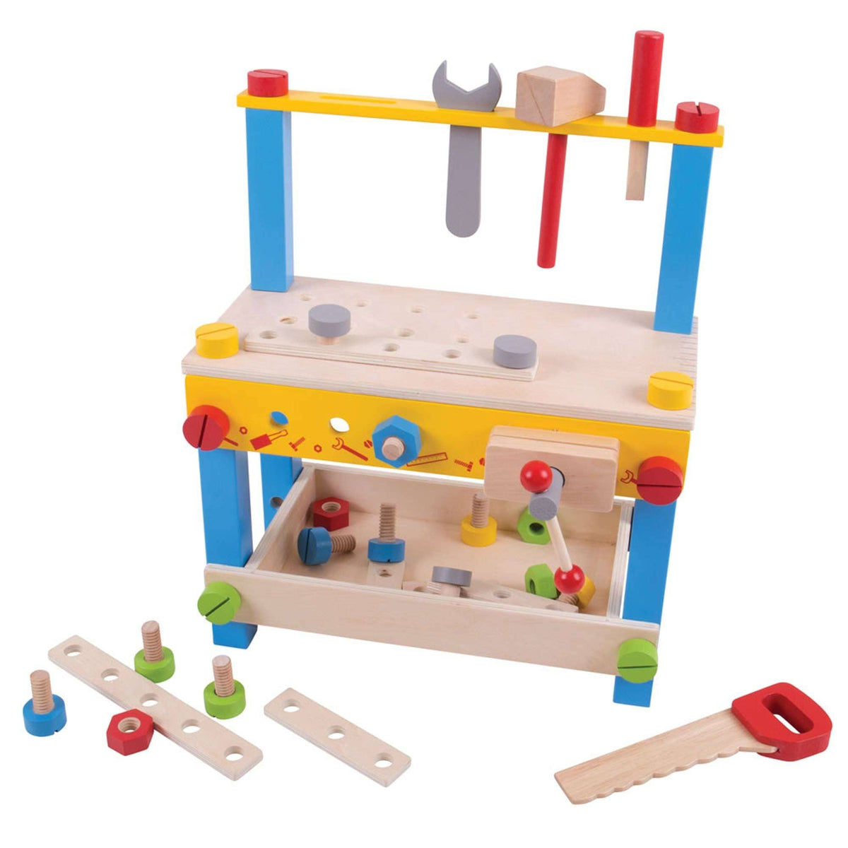 Bigjigs Toys Role Play Toy Bigjigs Toys My First Wooden Workbench