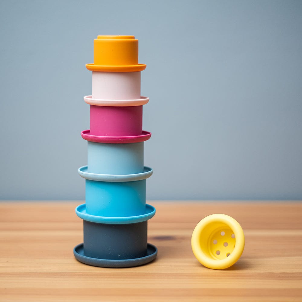 Bigjigs Toys Silicone Stacking Cups
