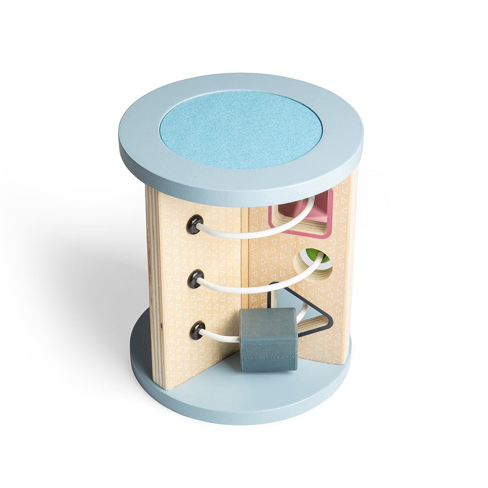 Bigjigs Toys Sorter & Stackers Bigjigs Toys Wooden Rolling Sensory Sorter