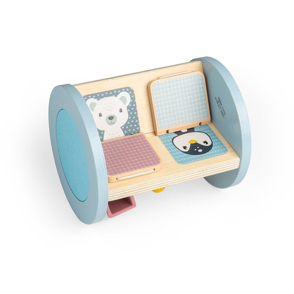 Bigjigs Toys Sorter & Stackers Bigjigs Toys Wooden Rolling Sensory Sorter