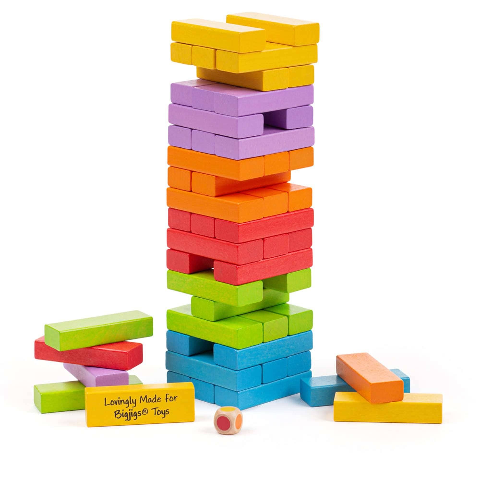 Bigjigs Toys Stacking Jenga Game Bigjigs Toys Jenga Game Stacking Tower