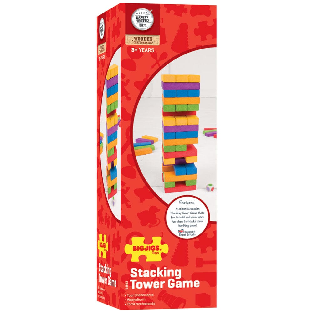 Bigjigs Toys Stacking Jenga Game Bigjigs Toys Wooden Stacking Tower Jenga Game