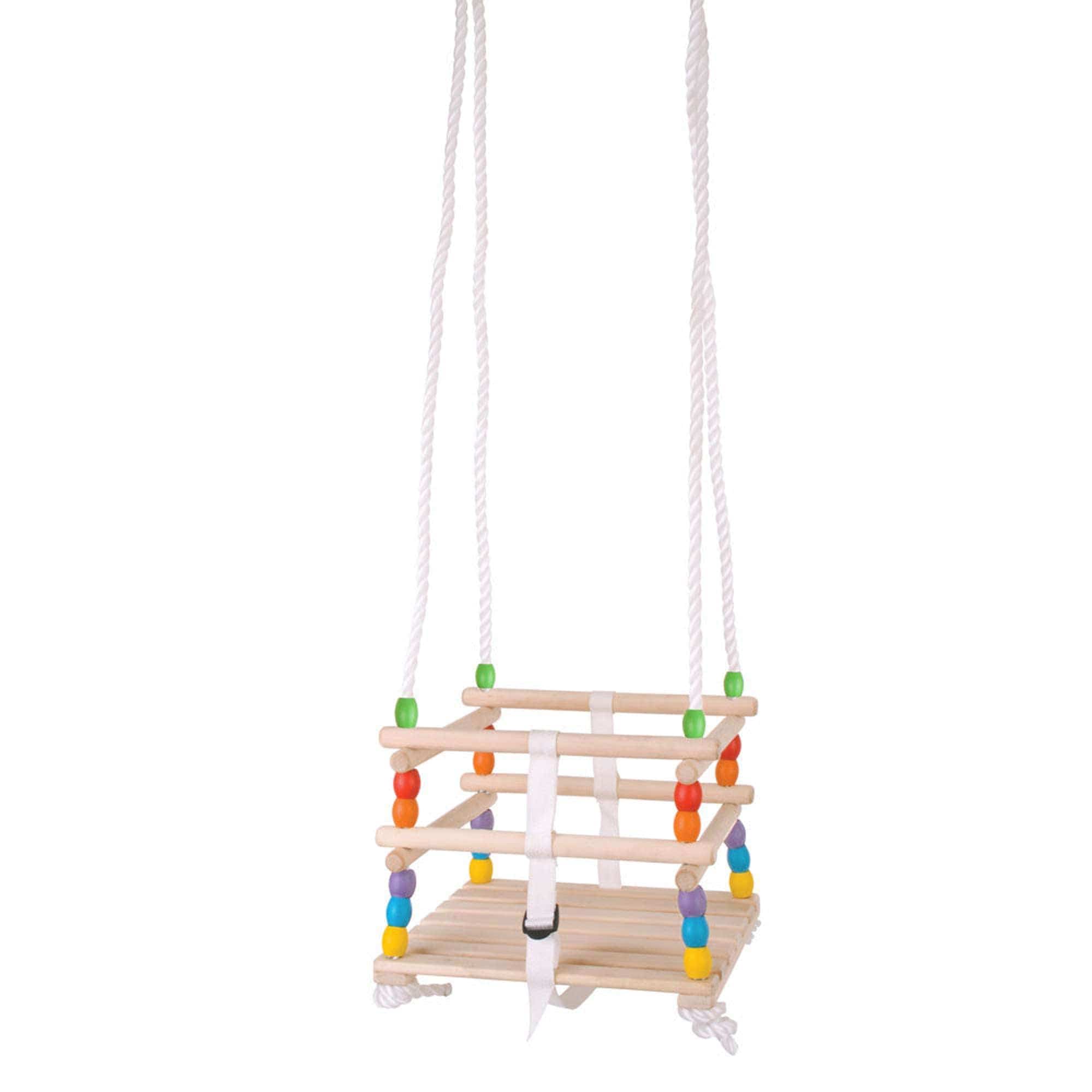 Bigjigs Toys Swing Bigjigs Toys Wooden Cradle Swing