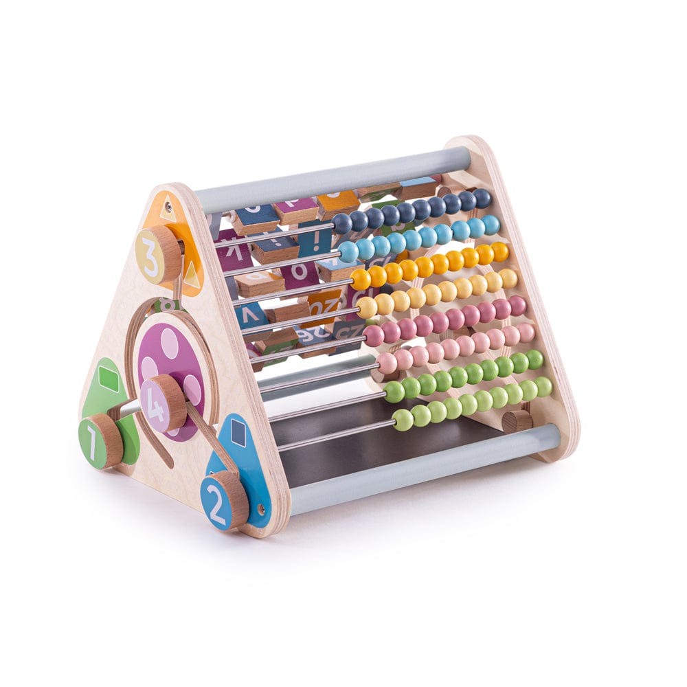 Bigjigs Toys Triangular Activity Centre - FSC 100%