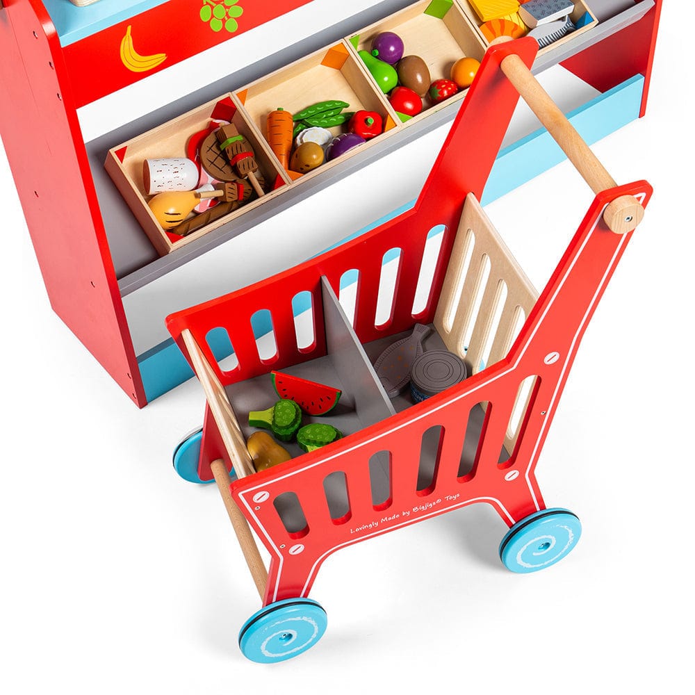 Bigjigs Toys Village Play Shop Bundle