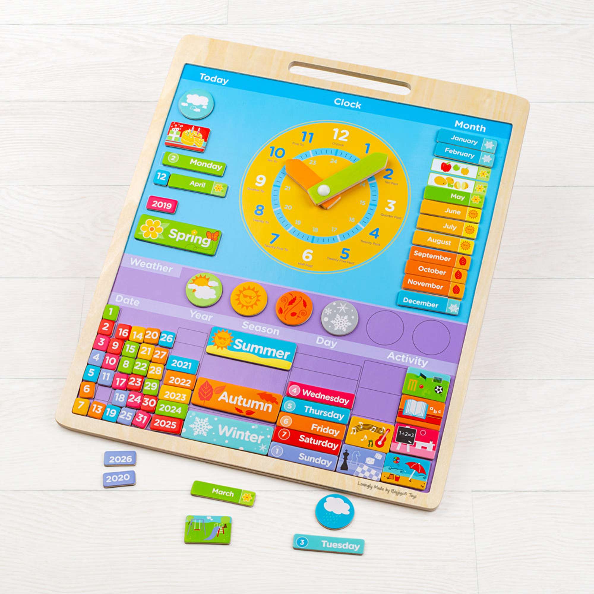 Bigjigs Toys Weather Board Bigjigs Toys Magnetic Weather Board