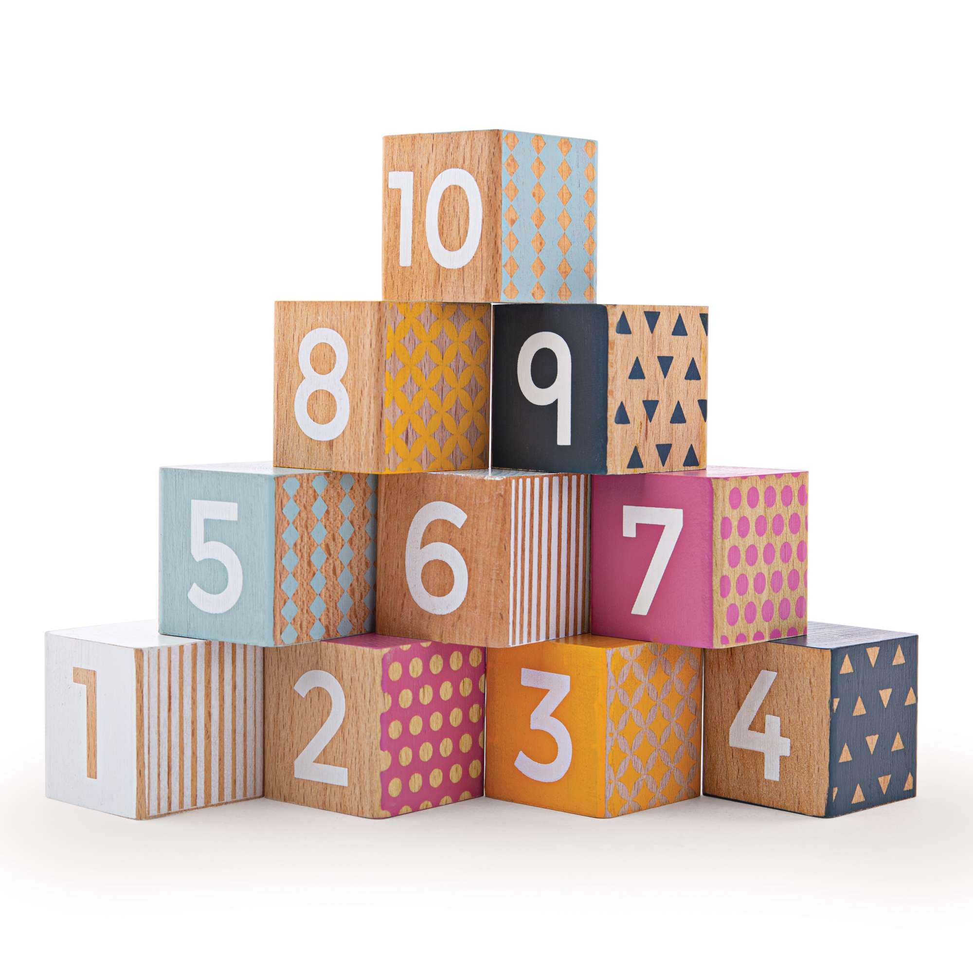 Bigjigs Toys Wooden Blocks Bigjigs Toys Wooden Number Blocks