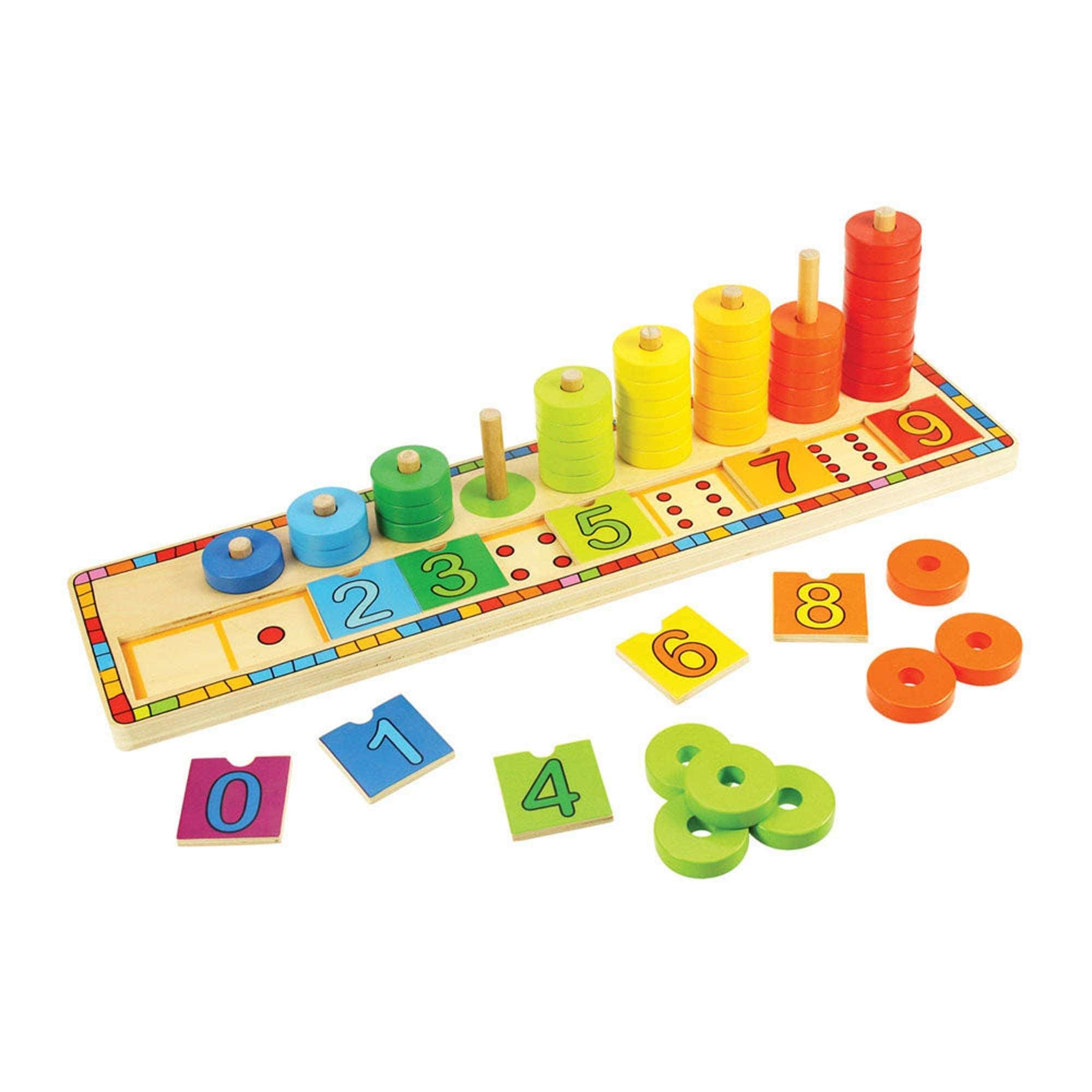 Bigjigs Toys Wooden Puzzle Bigjigs Toys Wooden Learn To Count