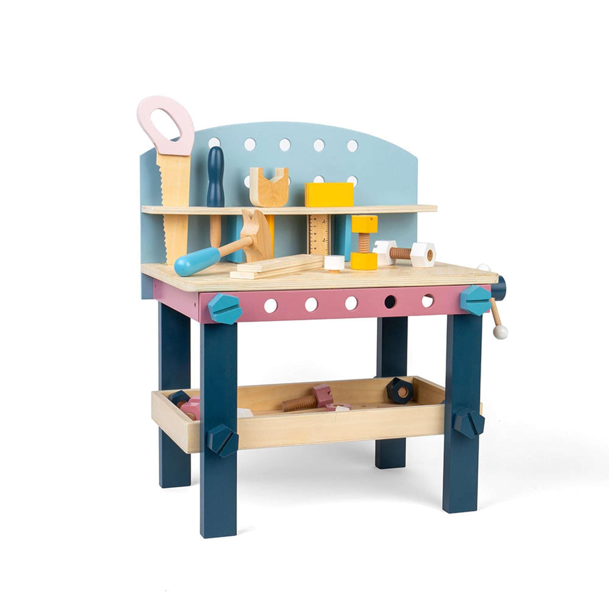 Bigjigs Toys Workbench Bigjigs Toys Wooden Tool Bench