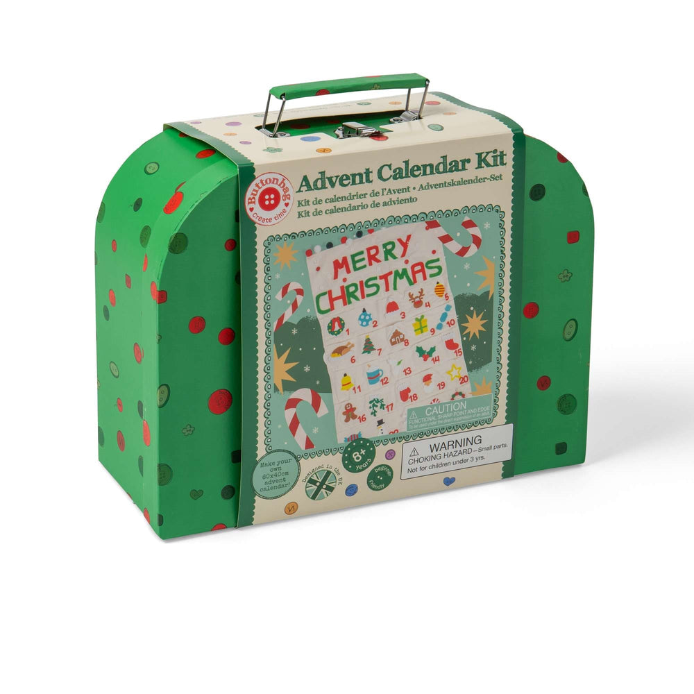 Buttonbag Craft Kit Buttonbag Make Your Own Advent Calendar Kit