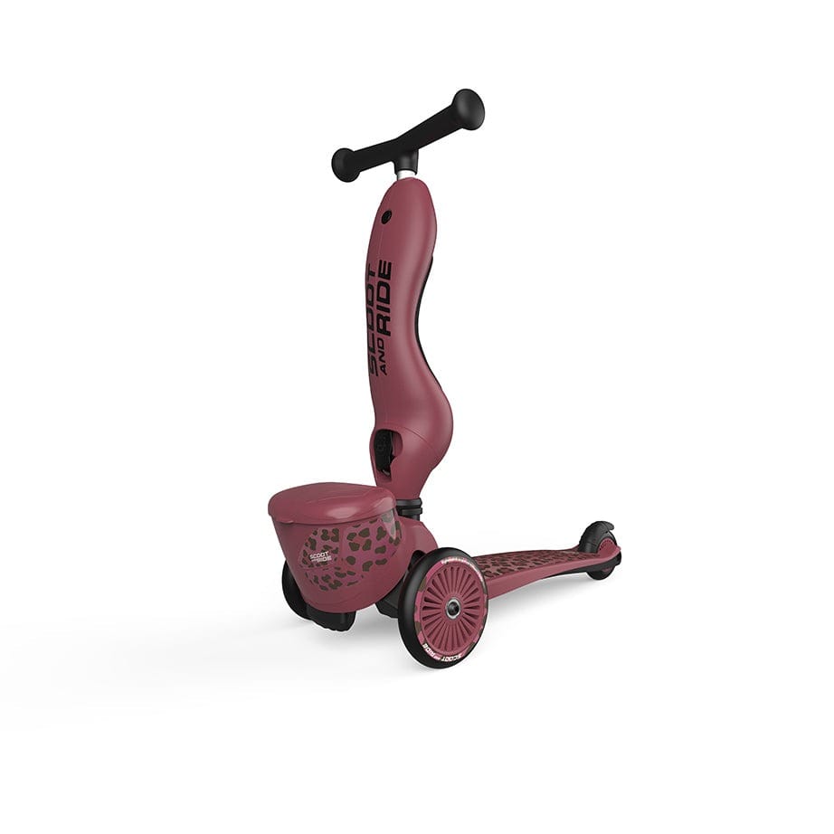 Scoot & Ride Highwaykick 1 Lifestyle Scooter & Push Along - Wildcat – scooter mode