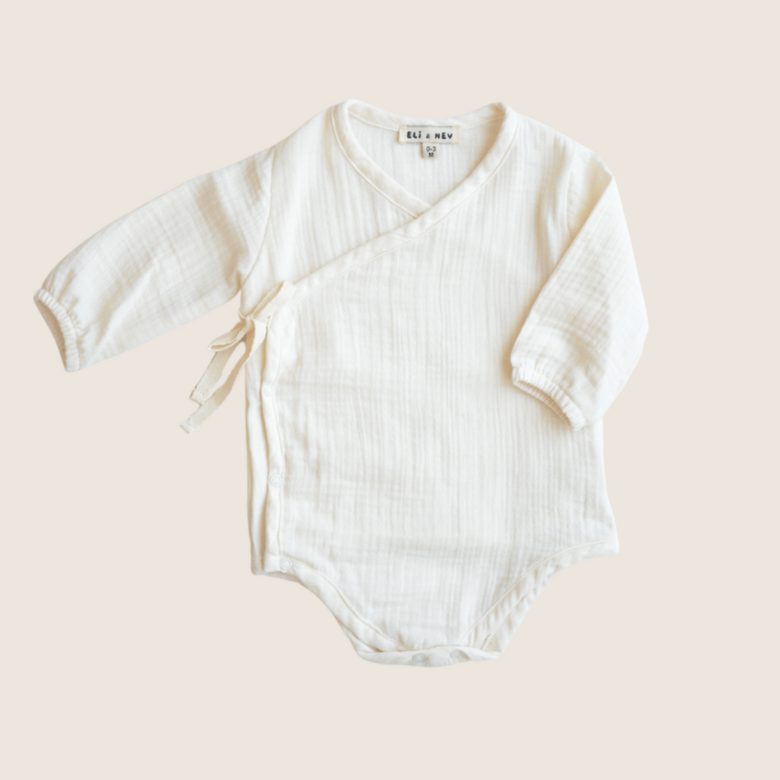 Eli + Nev Bodysuit Muslin Wrap Baby Bodysuit