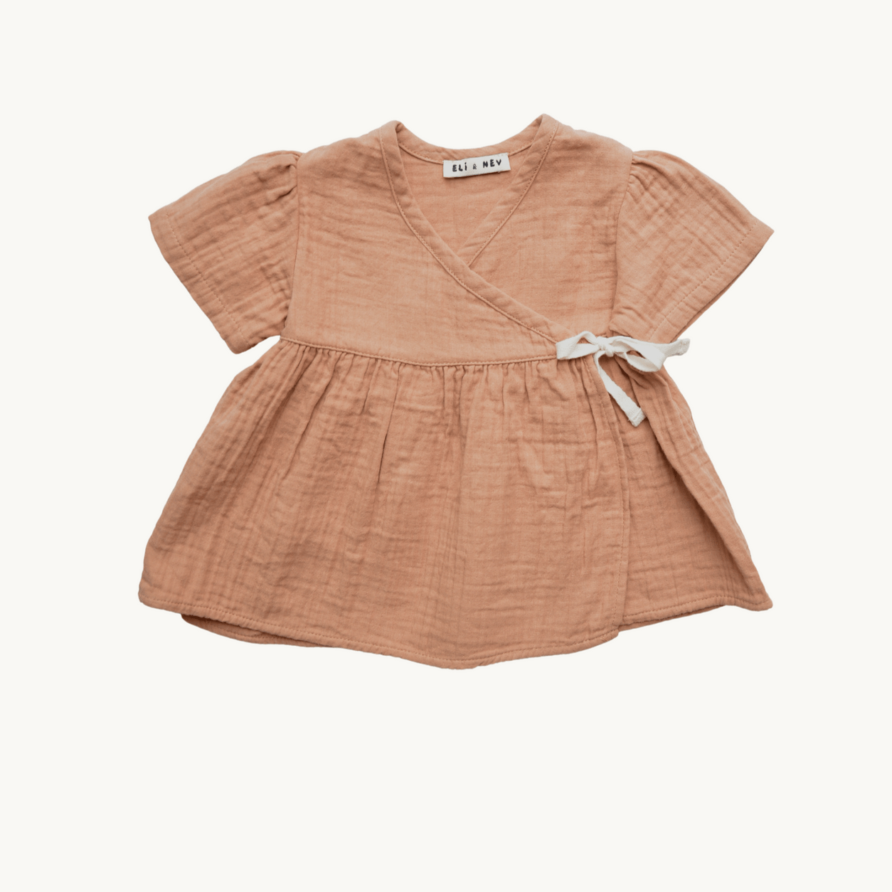 Eli + Nev Dress Girls Muslin Wrap Dress