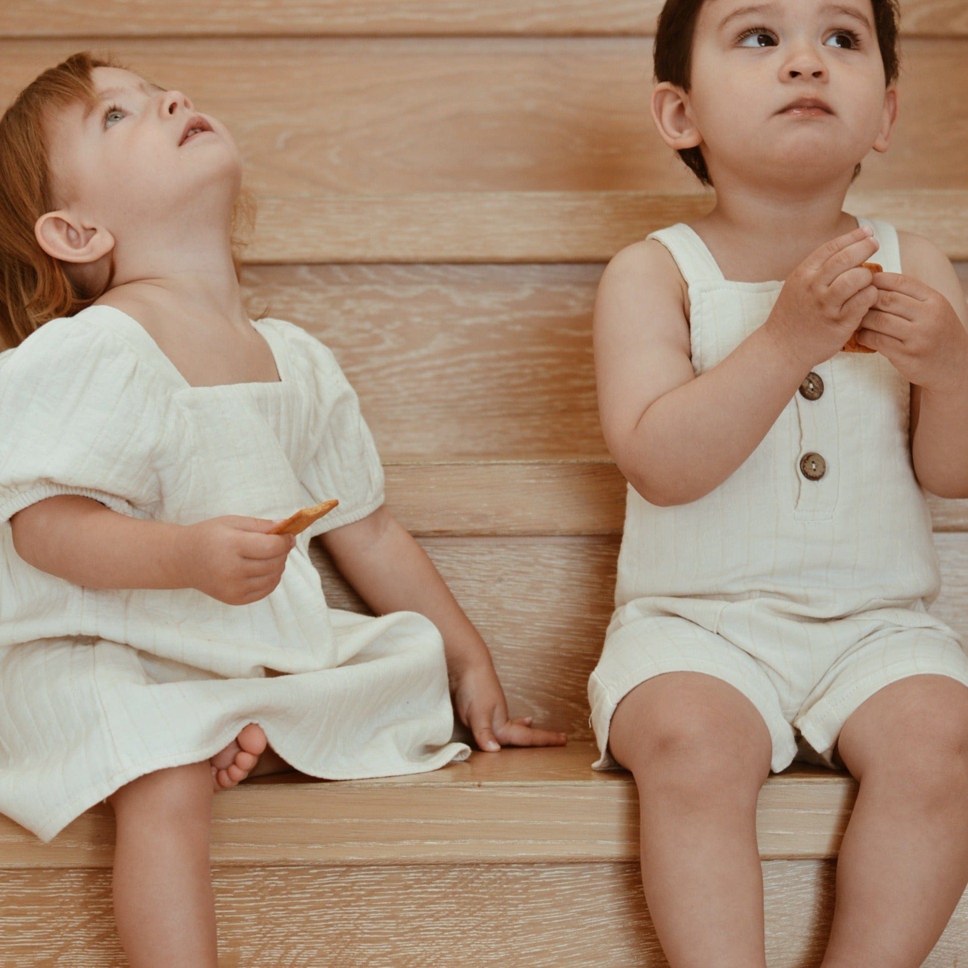 Eli + Nev Dress Malin Girls Dress (Cream)