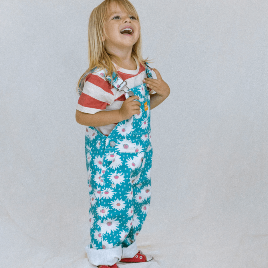 Favorite People Overalls Daisy Bay Floral Overalls