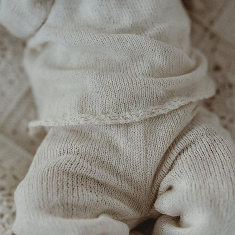 Gooseberry Fool Jumper Lightweight Organic Cotton Knit Jumper (Cream)