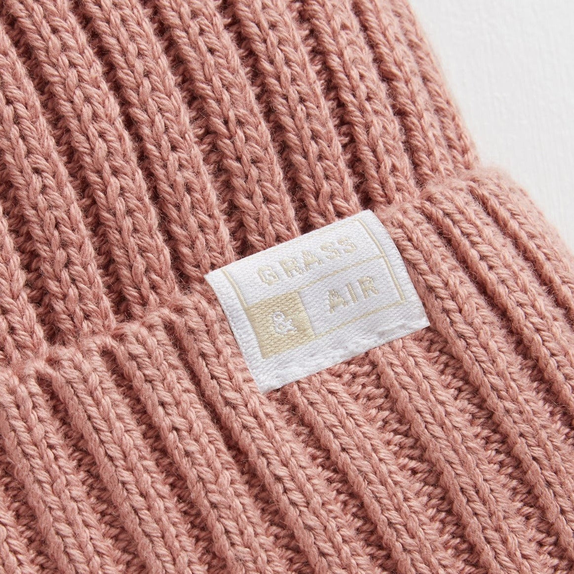 Grass & Air Beanie Hat Grass & Air Kids Beanie Hat (Rose)