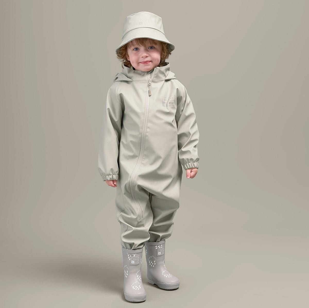 Grass & Air Puddlesuit Grass & Air Kids Puddlesuit (Grey)