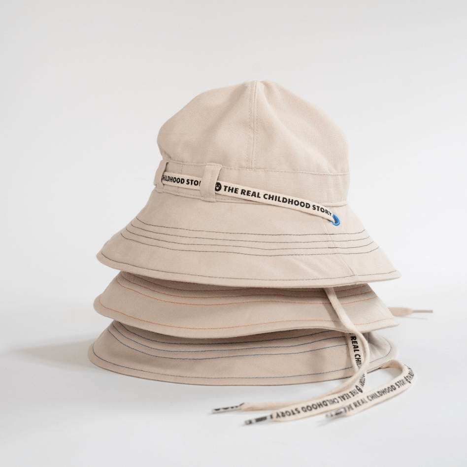 Happymess Kids Hat Ready For Adventures Unisex Safari Hat (Carrot Juice)