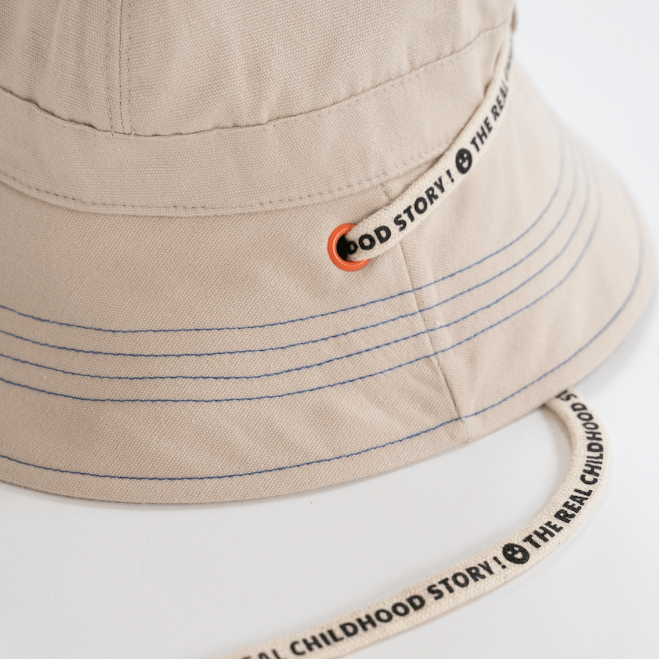 Happymess Kids Hat Ready For Adventures Unisex Safari Hat (Carrot Juice)