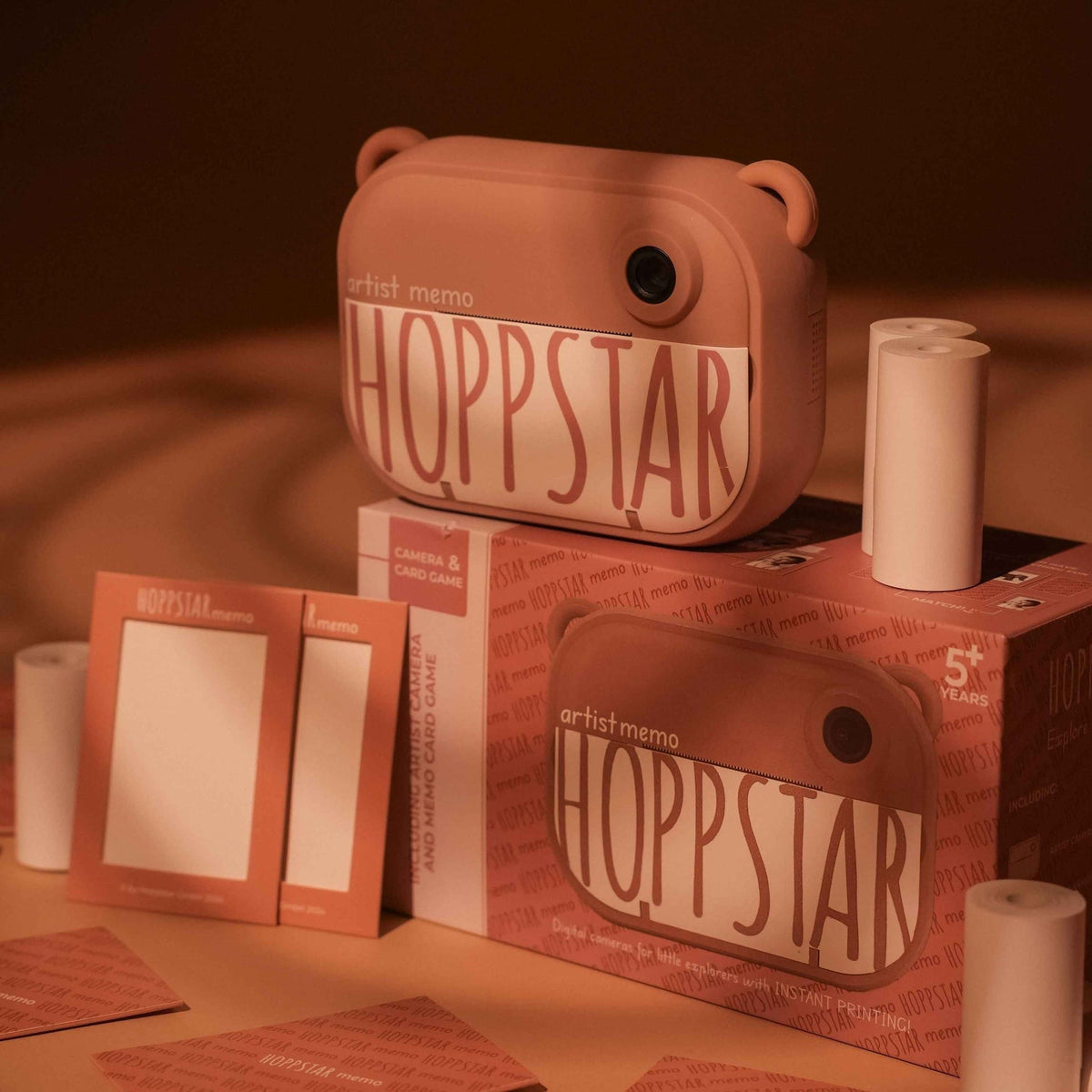 Hoppstar Kids Digital Camera Hoppstar Artist Memo Instant Print Camera & Memory Game - Almond
