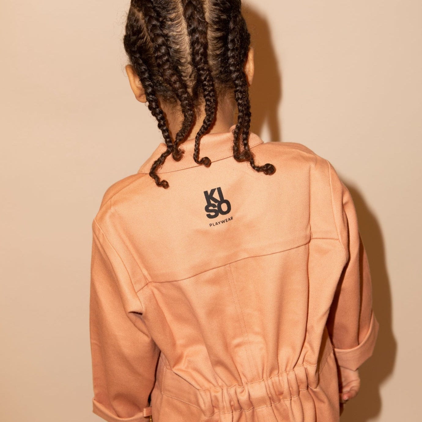 Kiso Jumpsuit Organic Cotton Boilersuit (Clay)
