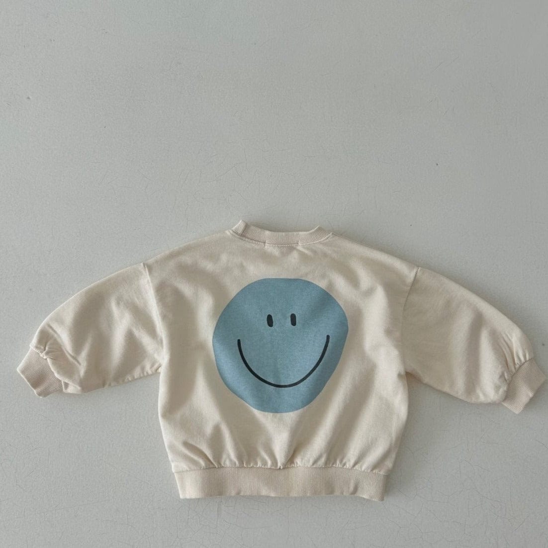 LALA Land Sweatshirt Unisex Cream Smile Sweatshirt