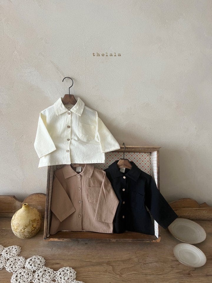 LALA Shirt One Day Unisex Shirt (Dark Beige)