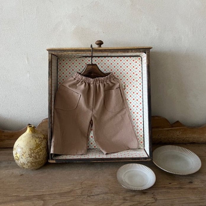 LALA Trousers One Day Unisex Summer Trousers (Dark Beige)