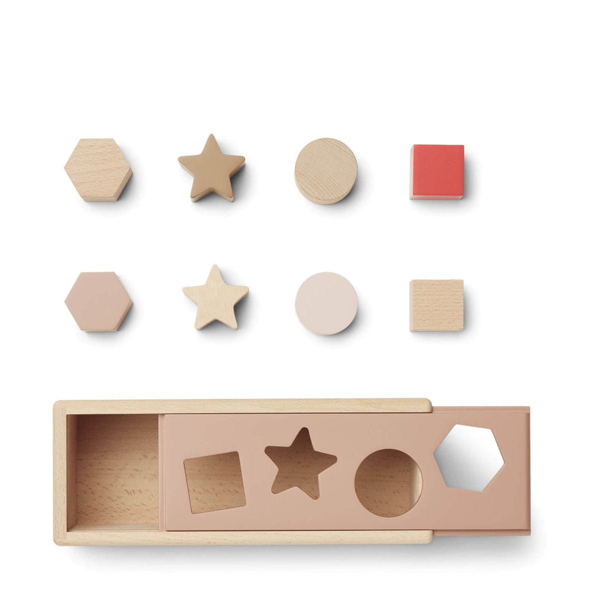 Liewood Activity Mat Liewood Midas Geometric Puzzle Box (Tuscany Rose Multi Mox)