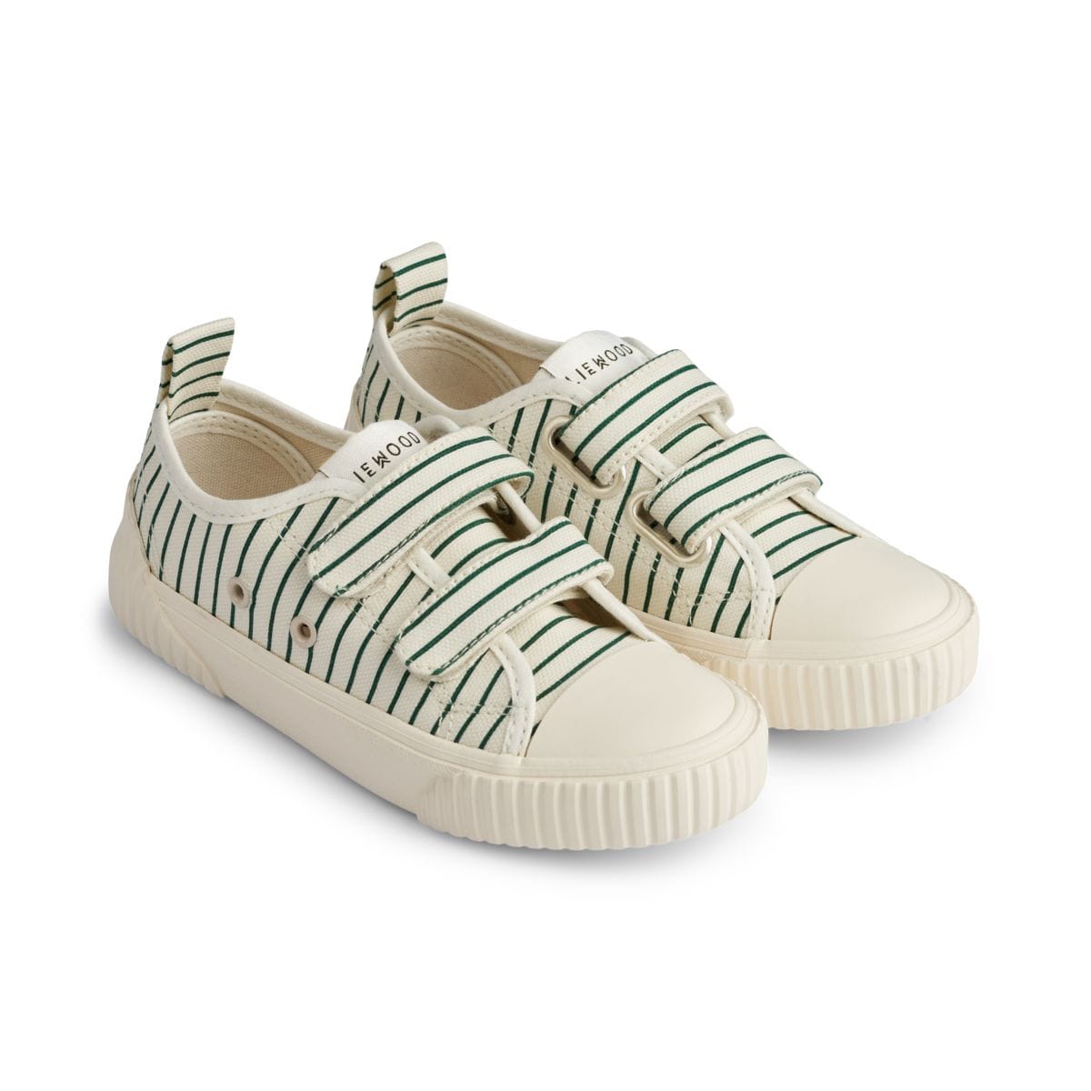 Liewood Beach set Liewood Kim Sneakers (Stripe Garden Green / Creme de la Creme)