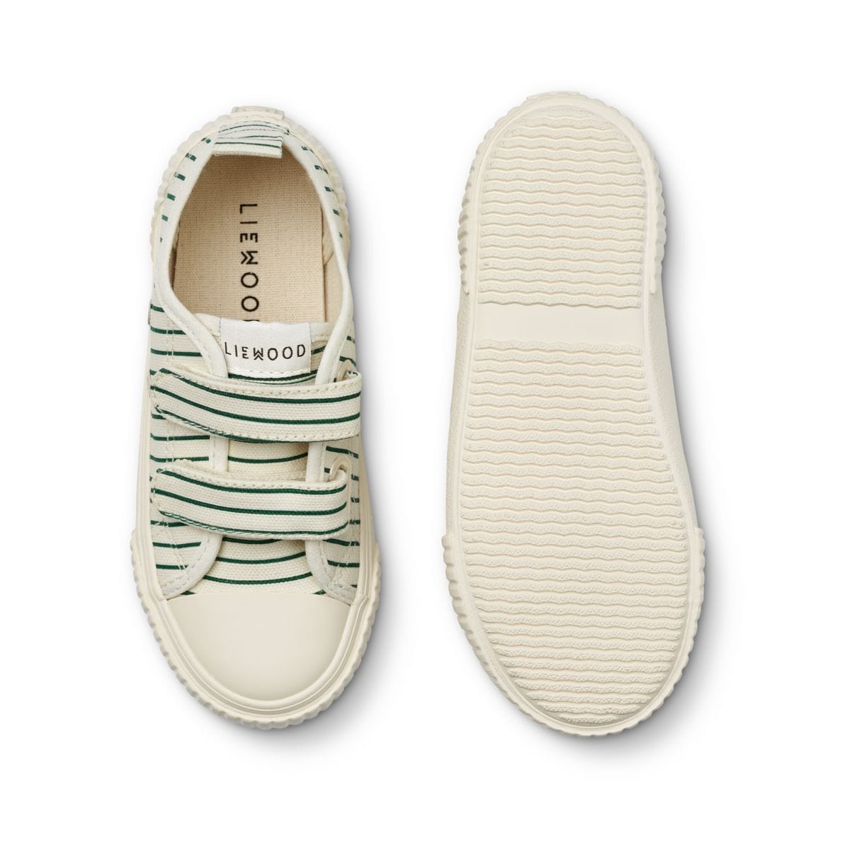Liewood Beach set Liewood Kim Sneakers (Stripe Garden Green / Creme de la Creme)
