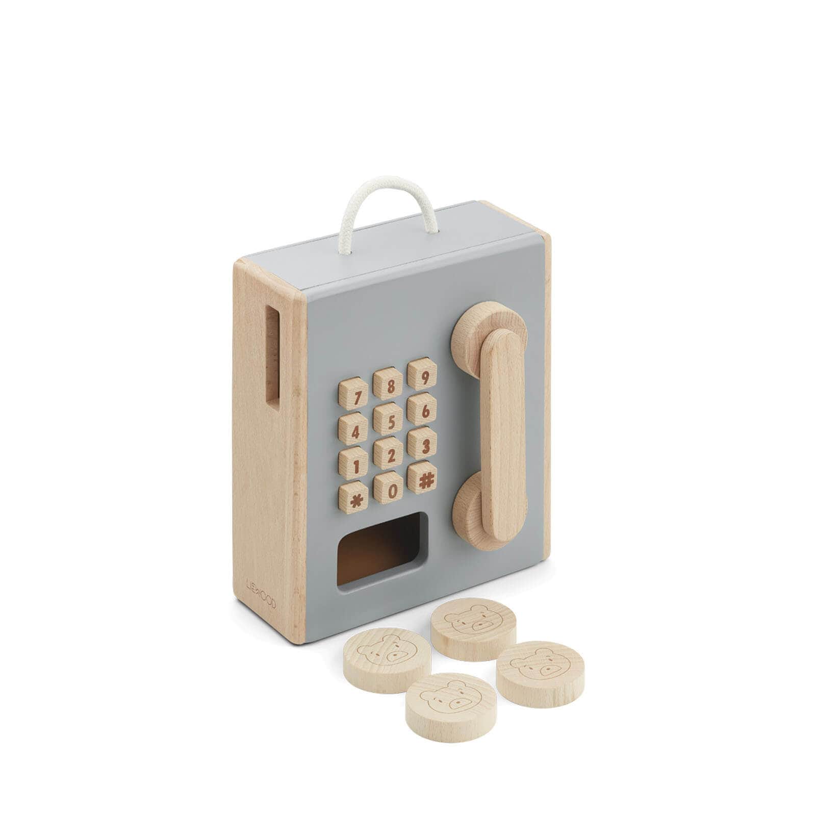 Liewood Bead Maze Liewood Rufus Payphone (Blue Fog Multi Mix)