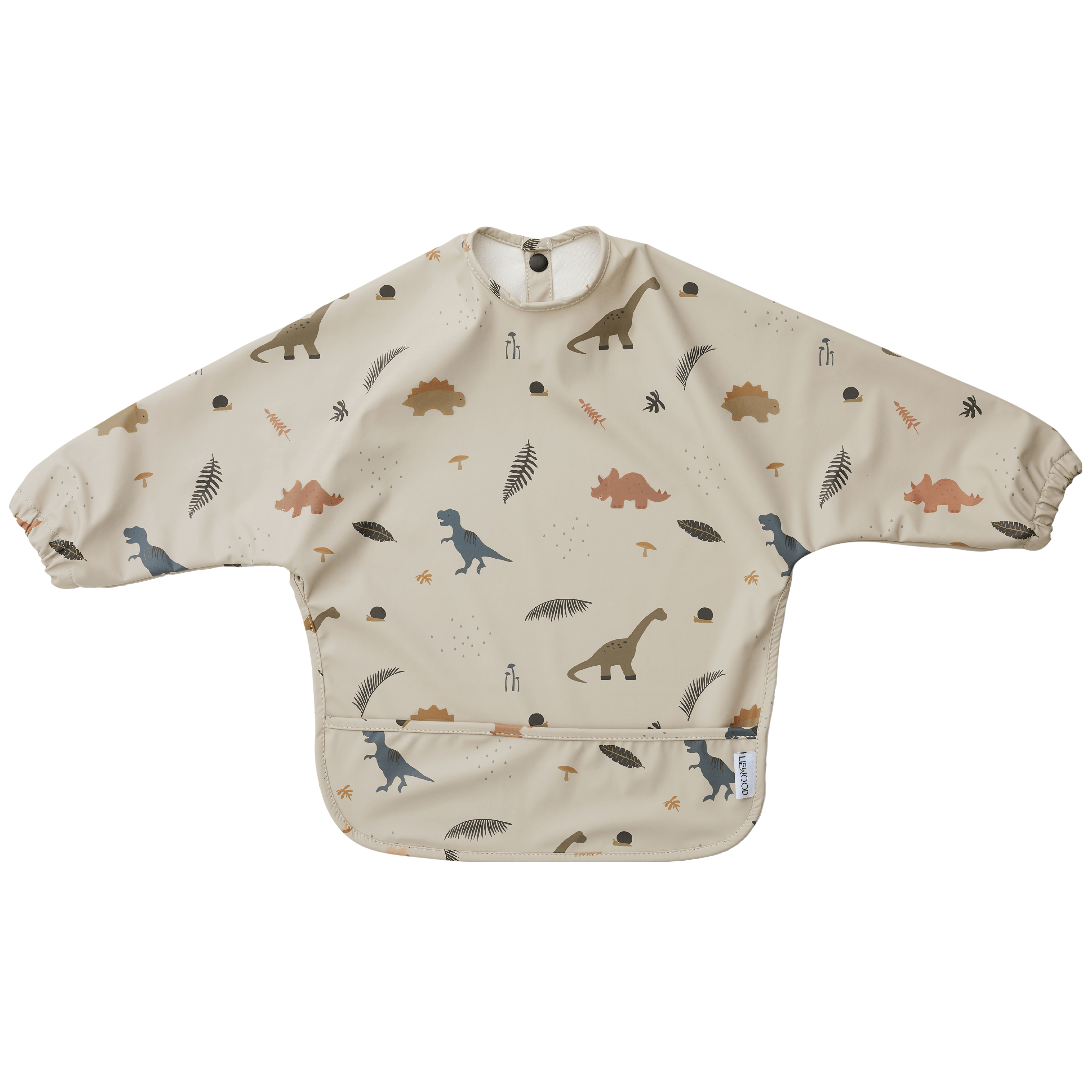 Liewood Bib Liewood Merle Cape Bib (Dino Dark Sandy)