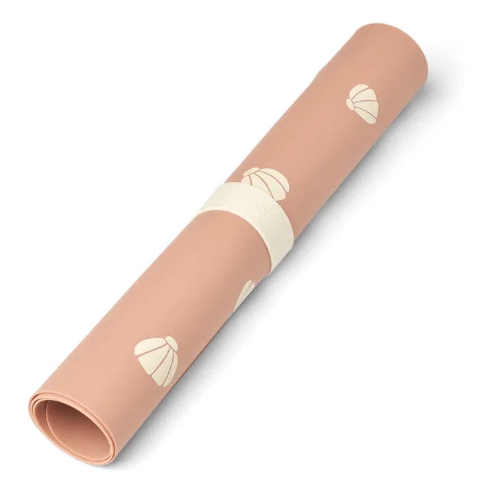 Liewood Placemat Liewood Jude Silicone Placemat (Shell Pale / Tuscany)