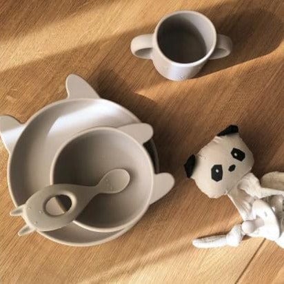 Liewood Silicone set Liewood Vivi Silicone Set (Rabbit Sandy)