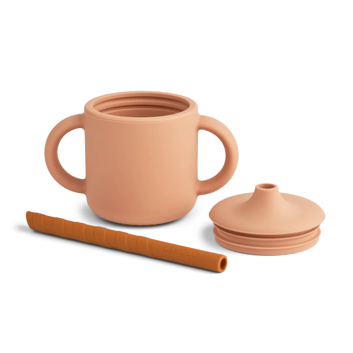 Liewood Sippy Cup Cameron Sippy Cup (Mustard / Tuscany Rose Mix)