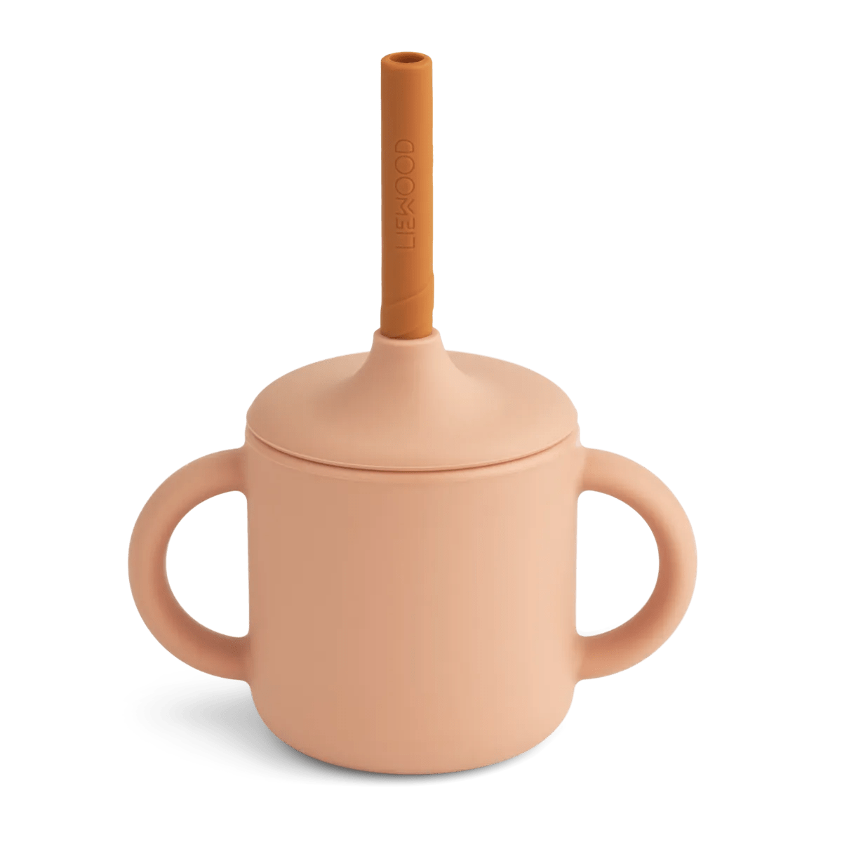 Liewood Sippy Cup Cameron Sippy Cup (Mustard / Tuscany Rose Mix)