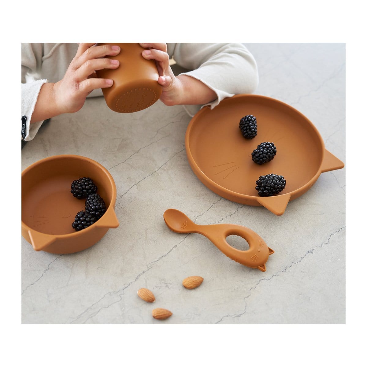 Liewood Spoons Liewood Liva Spoon 4-pack (Hunter Green Mix)