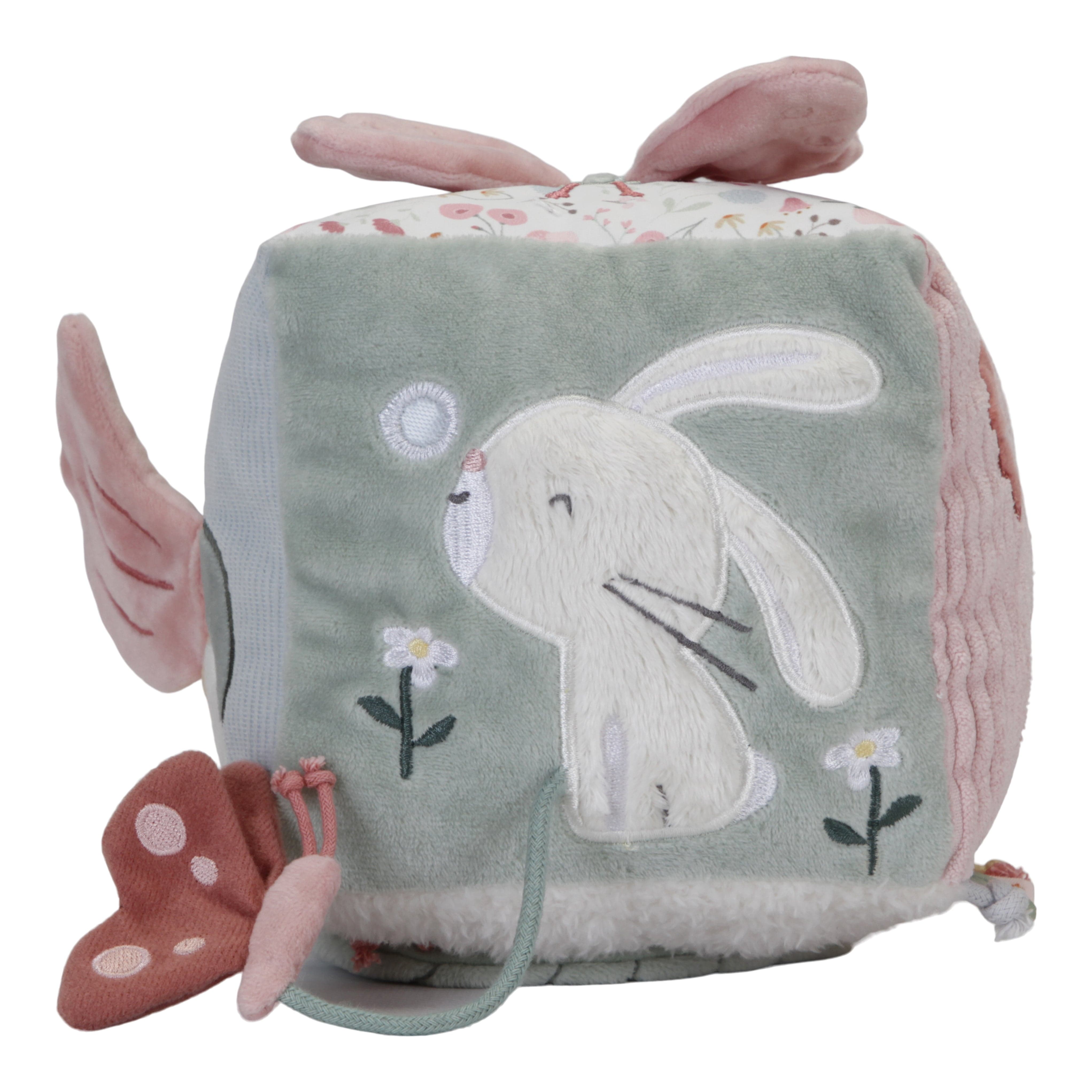 Little Dutch Activity Cube Soft Activity Cube (Flowers & Butterflies)