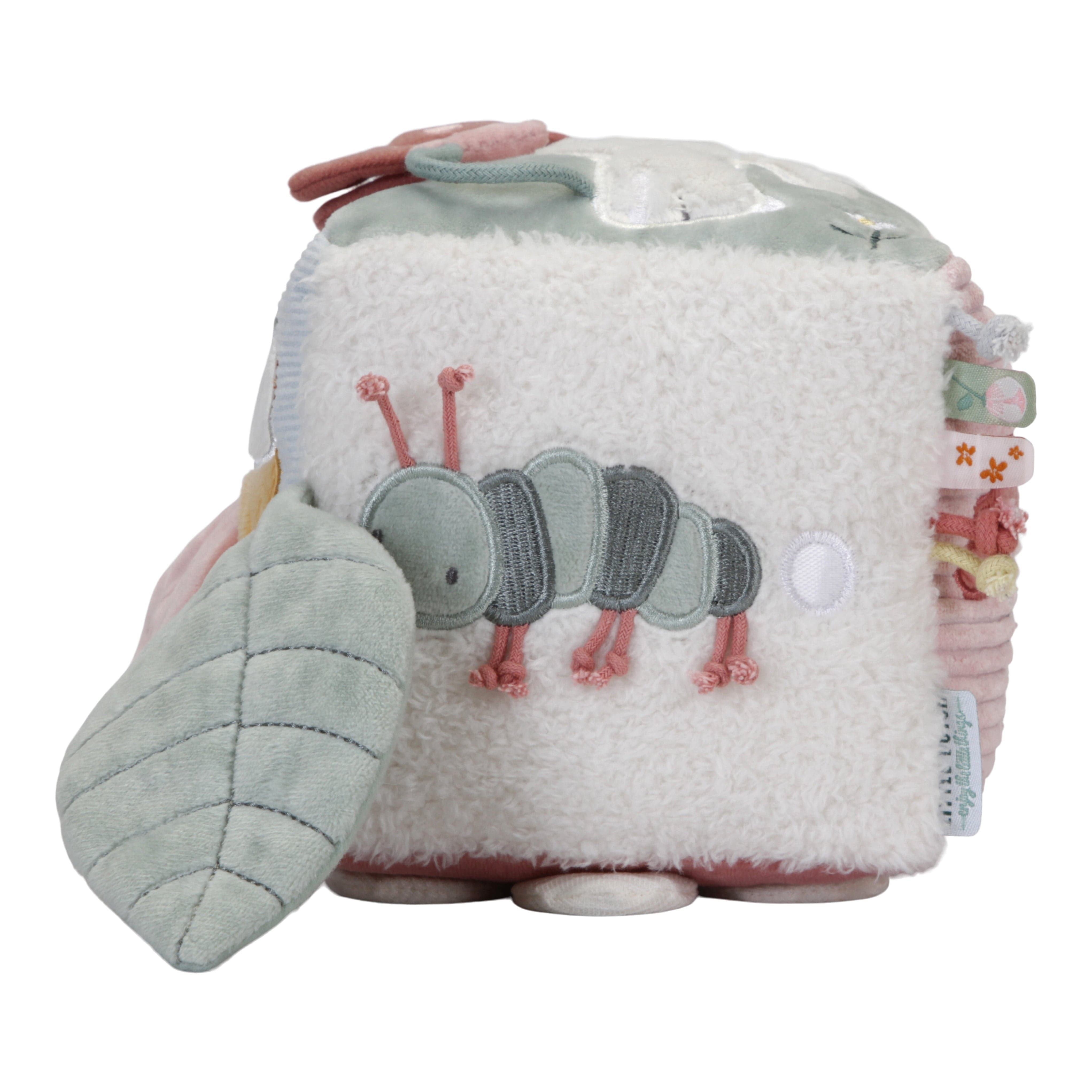 Little Dutch Activity Cube Soft Activity Cube (Flowers & Butterflies)